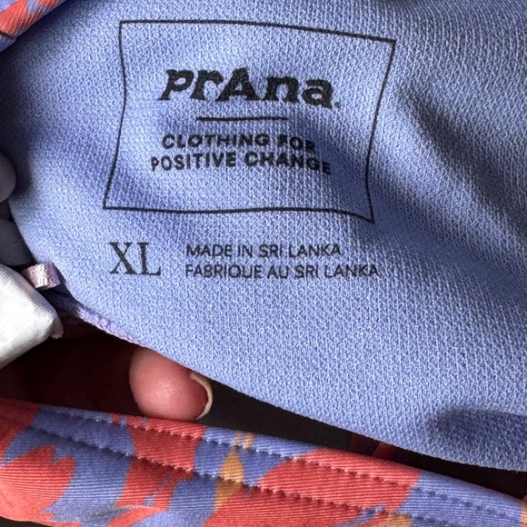 Prana Vibrant Pink and Purple Bikini Set XL NWOT - Picture 4 of 5